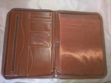 ANCIEN PORTE DOCUMENTS POCHETTE SOUS MAINS DE BUREAU ALESSANDRO VENANZI CUIR