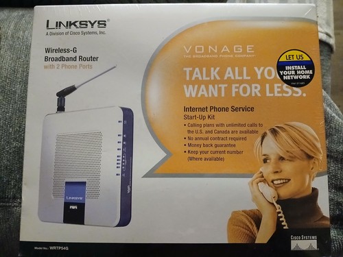 New linksys vonage internet - *new*,