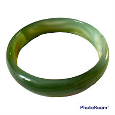 Bracelet en Jade vert 