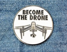 Drone Accessories Lapel Pin - Inspire BECOME THE DRONE Pin