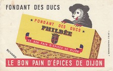 Buvard vintage Fondant des