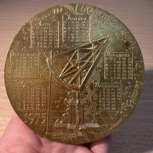 Médaille sextant après - sextant, d’après