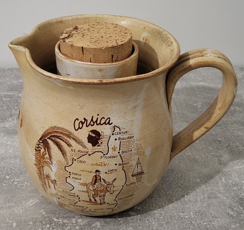 Ancien pichet grès pot à - ancien,