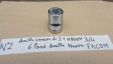 Douille camion FACOM de 21 HB OGV 3/4 6 pans douille neuve LIVRAISON GRATUITE
