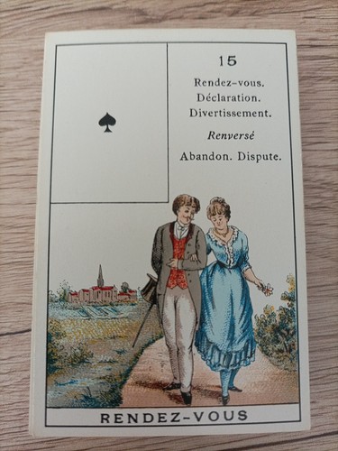 Petit cartomancienne jeu - petit, cartomancienne,