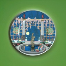 assiette en porcelaine