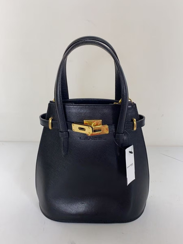 Lancel shoulder bag leather - lancel,