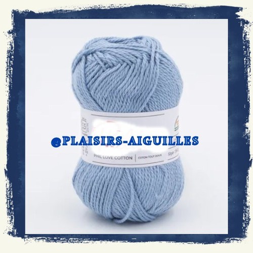 Pelotes phil love coton - 5, de