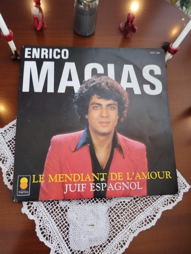 Vinyle tours enrico macias - 45,