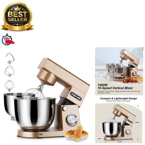 Robot pâtissier cheflee - robot, 1500w