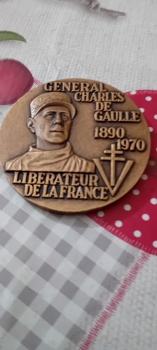 Medaille charles gaulle - medaille,