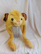 BONNET SIMBA ROI LION OREILLES ARTICULEES DISNEY DISNEYLAND PARIS 40 CM