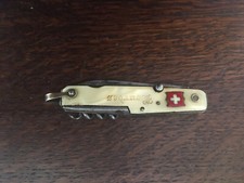 Couteau ancien - Suisse multifonctions Lourdes