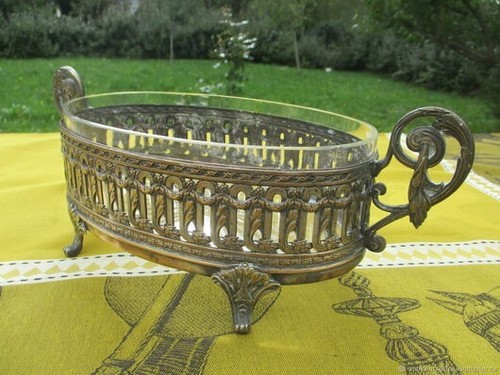 Jardinière ancienne cristal - ancienne,