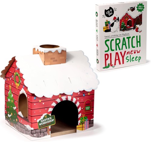 Maison pour chat carton - maison,