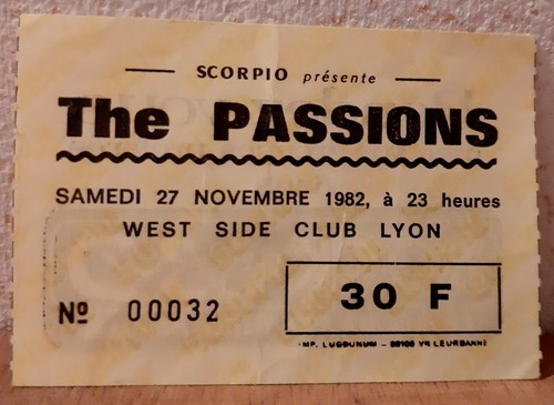 Ticket billet place concert - billet,