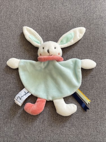 Doudou plat mouchoir - plat/mouchoir, lapin