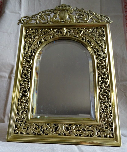 Ancien miroir table en - miroir, de
