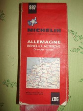 Carte michelin 987 allemagne