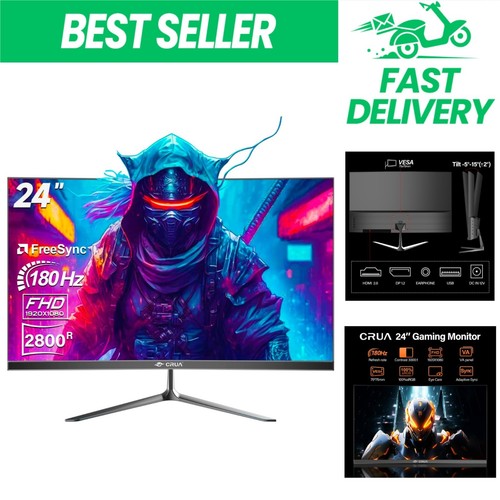 écran gaming crua - gaming, 24"