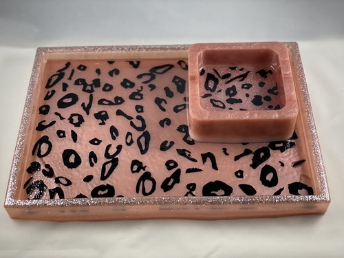 Handmade leopard print resin - handmade,