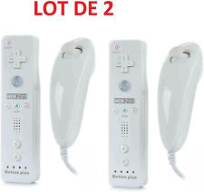 2X Manettes Wiimote Motion