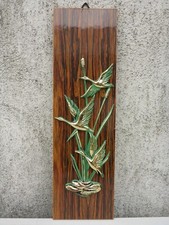 Ancien Tableau Oiseaux Canards