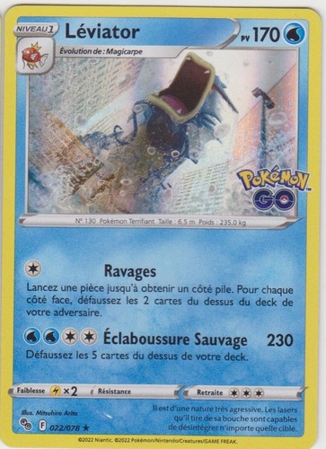Carte pokemon holographique - carte,