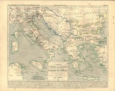 Gravure ancienne carte