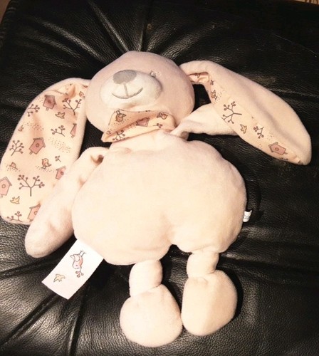 Doudou peluche lapin rose - doudou,