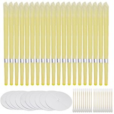 Bougies d’Oreilles 20 Pièces Bougie en Cire Auriculaire Bougies d'oreille Dis...
