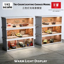 Diorama 1/43 Car Garage Model