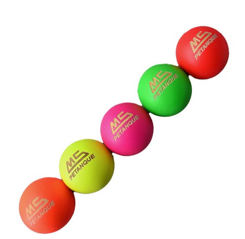 Cochonnets fluo lot 5 - de,