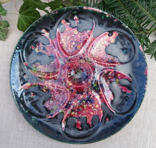 Assiette huîtres vintage - huÎtres,