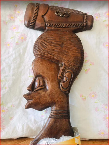 Sculpture murale africaine - murale, –