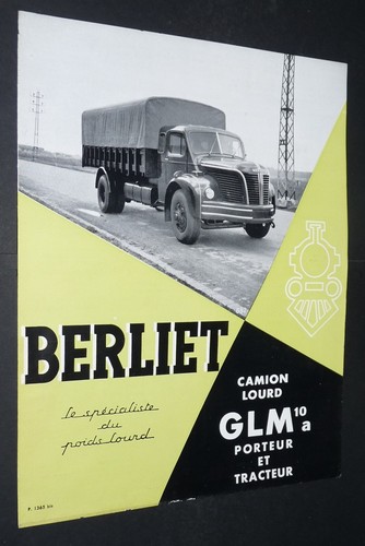 Brochure publicitaire 1954 - brochure,