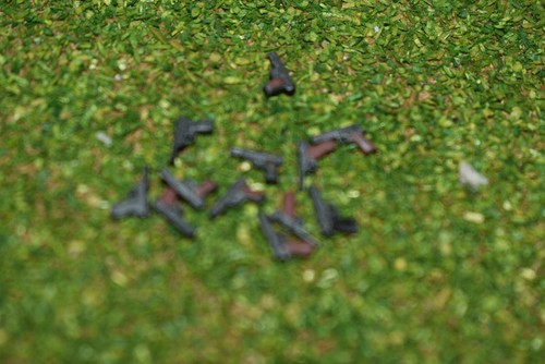 Lot weapons revolver - 1/35,