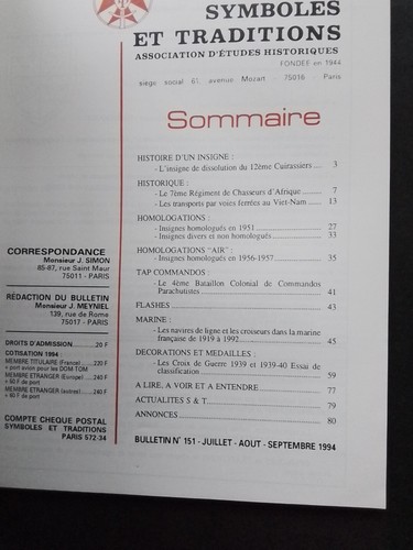 Symboles traditions 151 - symboles, n°151