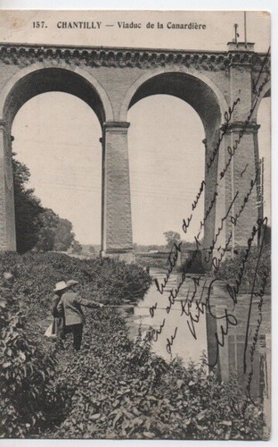 Cpa chantilly viaduc - -,