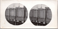 Matériel industriel, Vintage print, ca.1900, Stéréo Tirage vintage, tirage d&#