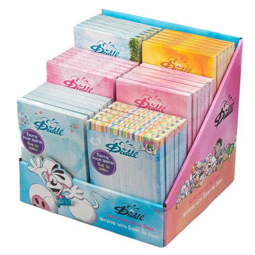 Bloc notes diddl parfumé - bloc-notes, a6