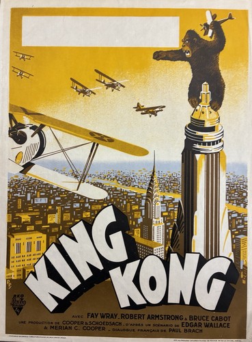 King kong affiche originale - kong, /