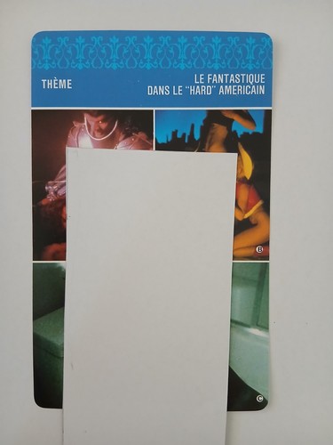 Carte fiche cinema - carte, série