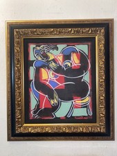 Martinery 8F 46x38  Cubiste Cadre D Art  Sublime Œuvre De L Artiste