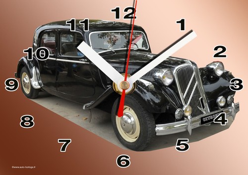Horloge murale citroen - horloge,