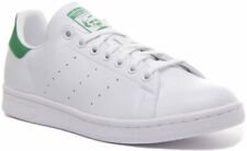 Adidas Stan Smith Classique Tennis Homme Chaussure En Blanc Vert UK 7 - 12