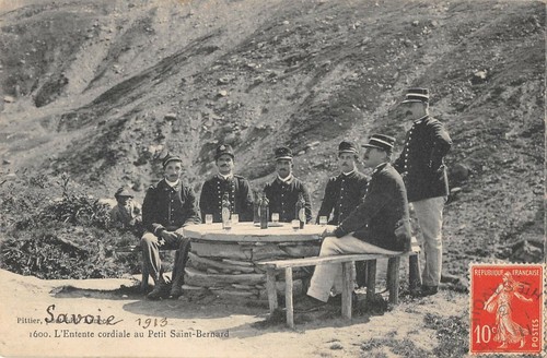 Cpa entente cordiale - 74, l'entente