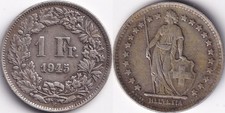 1 Franc 1945 Suisse