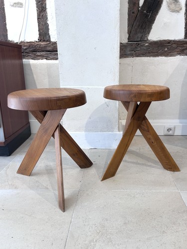 Paire s28 tabourets - paire, pierre