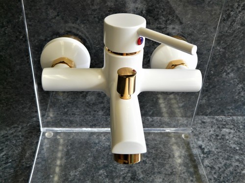 Baignoire blanc 24 carat - baignoire,